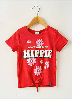 Top roșu BOBOLI fată