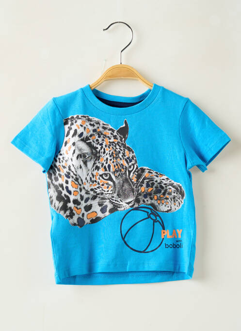 Tricou albastru BOBOLI băiat