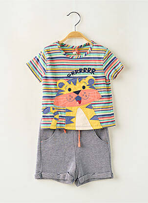 Set șort albastru BOBOLI băiat