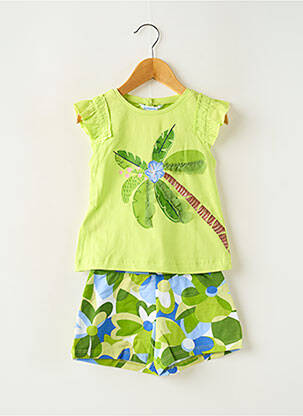 Set șort verde MAYORAL fată