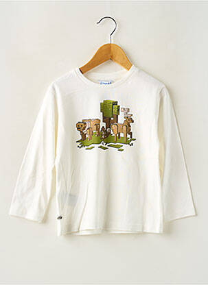 Tricou alb MAYORAL$ băiat