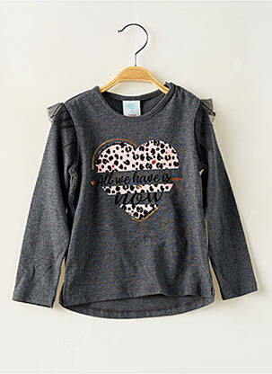 Top gri BOBOLI fată