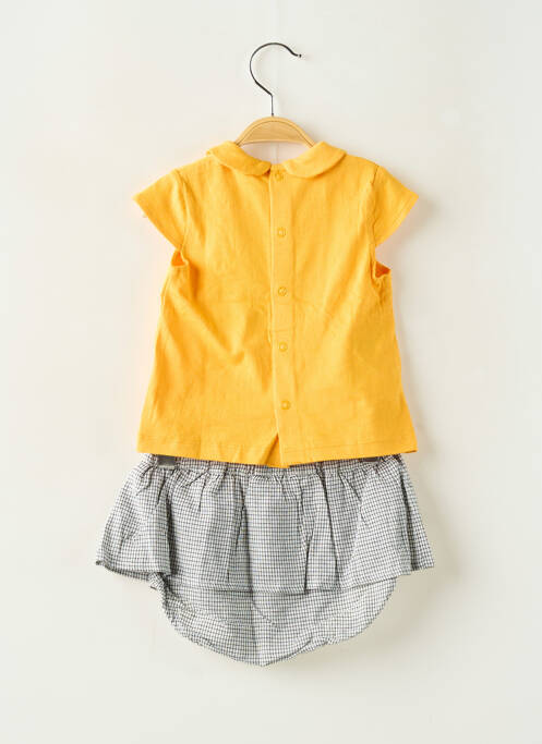 Set pantaloni galben BOBOLI fată