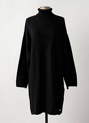 Rochie midi mâneci lungi mâneci lungi negru LES TROPEZIENNES femeie