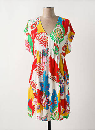 Rochie midi alb LES TROPEZIENNES PAR M.BELARBI femeie