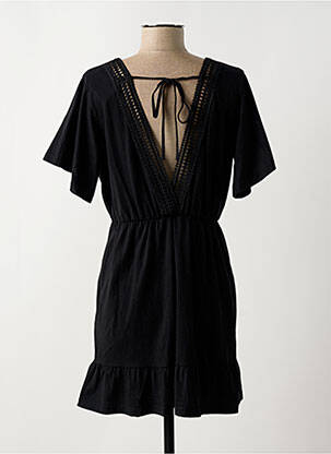 Rochie scurtă mâneci scurte mâneci scurte negru MOLLY BRACKEN femeie