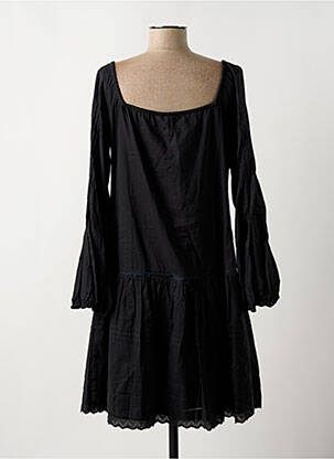 Rochie midi mâneci lungi mâneci lungi negru RHUM RAISIN femeie