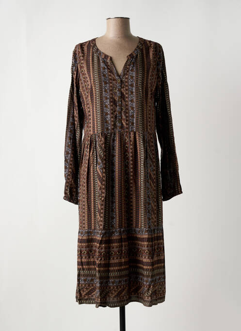 Rochie midi maro CREAM femeie