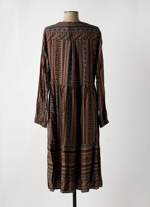 Rochie midi maro CREAM femeie