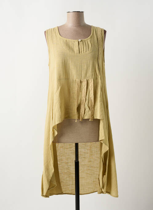 Tunică mâneci lungi galben RHUM RAISIN femeie