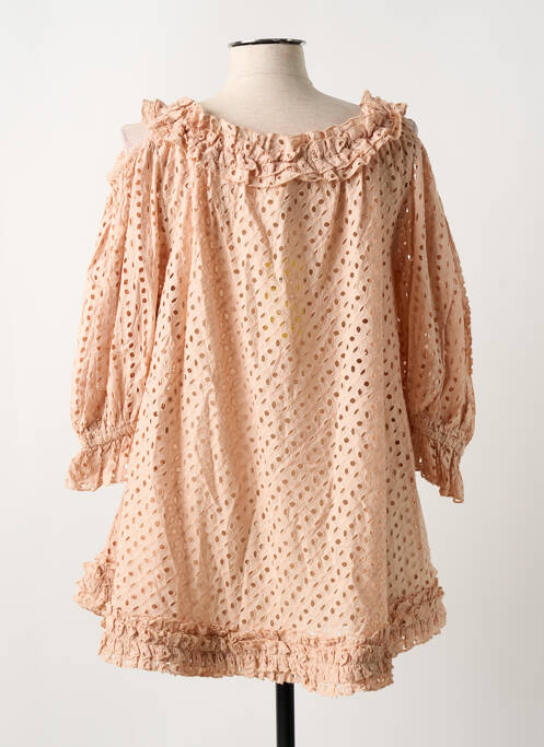 Tunică mâneci lungi bej RHUM RAISIN femeie