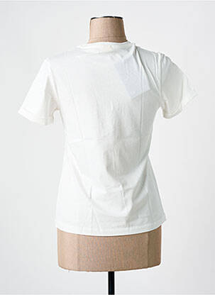 Tricou elasticitate mâneci scurte alb MAR E SOL femeie