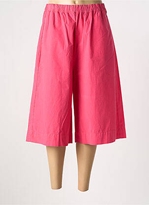 Pantalon trei sferturi roz MES SOEURS ET MOI femeie