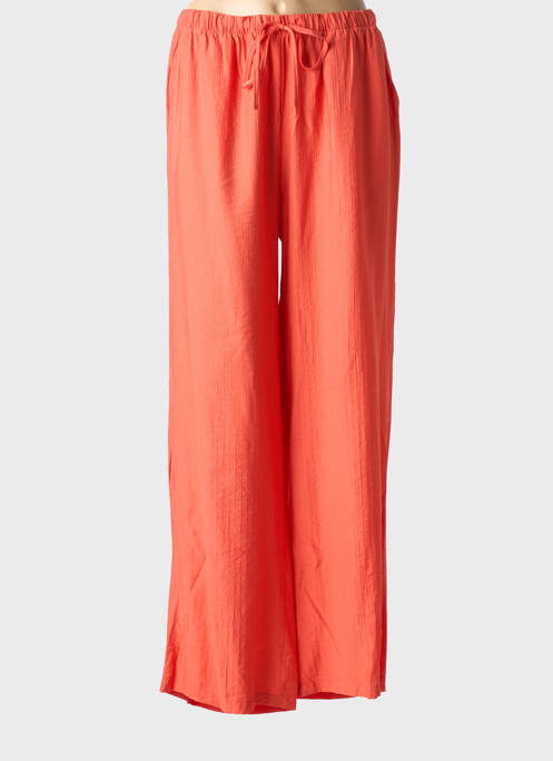 Pantalon larg portocaliu CREAM femeie