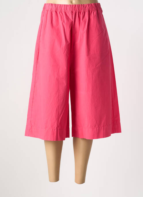 Pantalon trei sferturi roz MES SOEURS ET MOI femeie