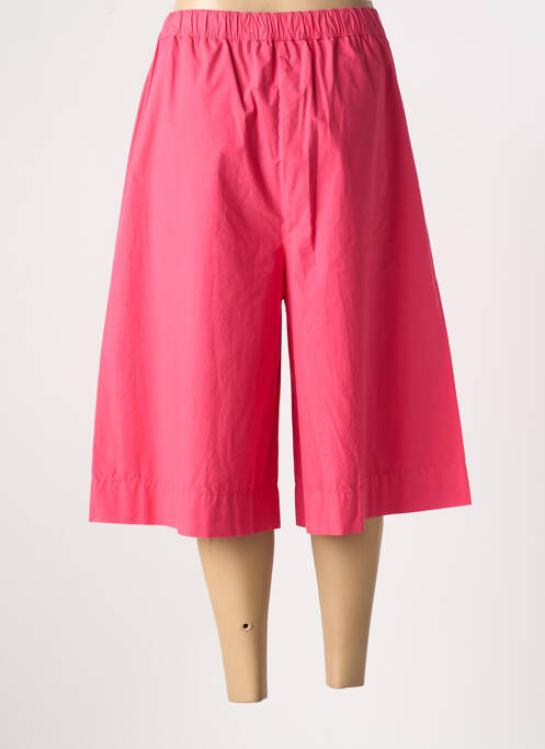 Pantalon trei sferturi roz MES SOEURS ET MOI femeie