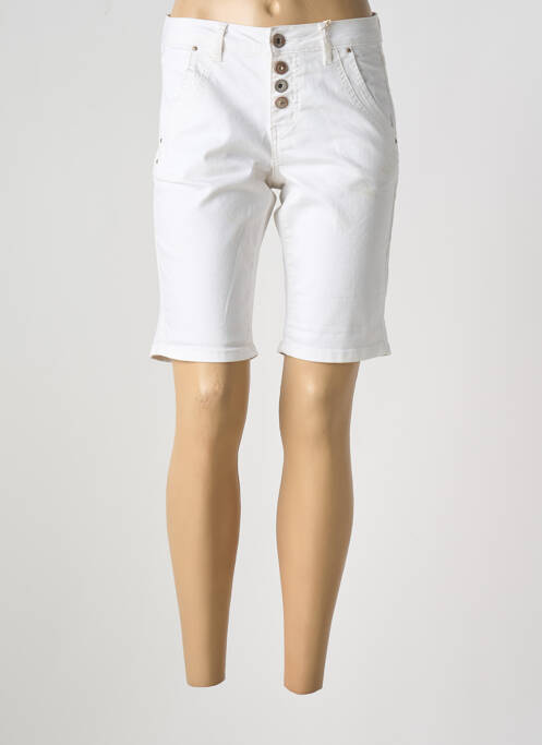 Bermudă alb CREAM femeie