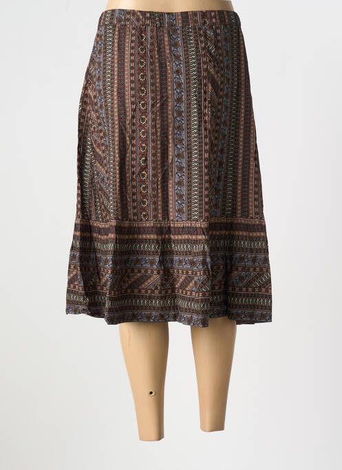 Fustă midi maro CREAM femeie