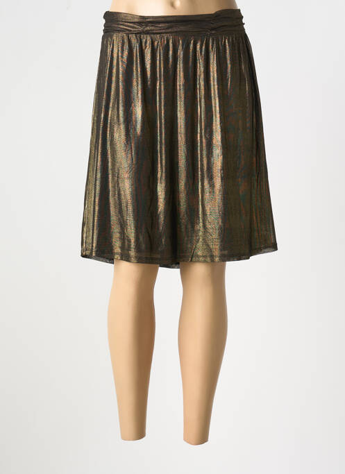 Fustă midi auriu CREAM femeie