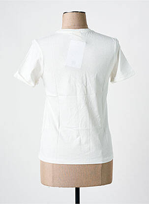 Tricou elasticitate mâneci scurte alb MAR E SOL femeie