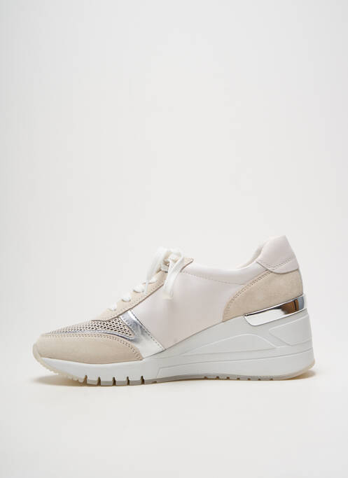 Adidași toc platformă toc de 7 la 9 cm argintiu MARCO TOZZI femme