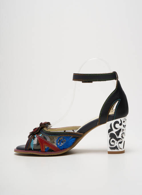 Sandale/Pantofi decupați negru LAURA VITA femeie