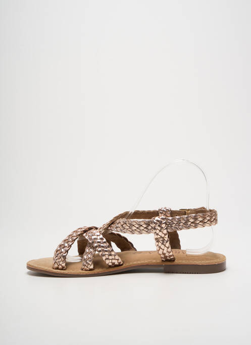 Sandale/Pantofi decupați auriu CARMELA femeie