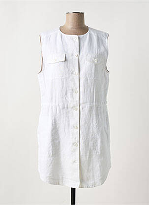 Rochie scurtă fără mâneci fără mâneci alb OLSEN femeie