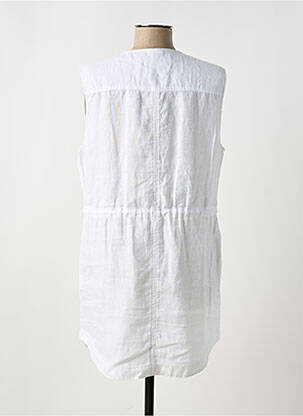 Rochie scurtă fără mâneci fără mâneci alb OLSEN femeie