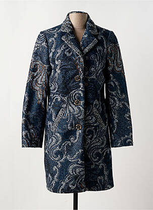 Palton lung albastru GUY DUBOUIS femeie