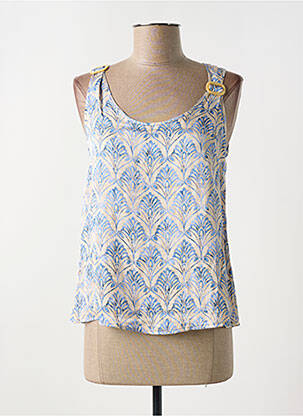 Top albastru GUITARE femeie