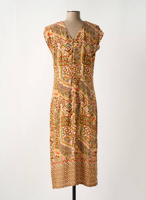 Rochie lungă portocaliu MERI & ESCA femeie