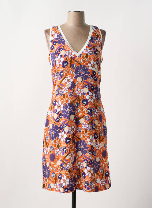 Rochie midi portocaliu MERI & ESCA femeie