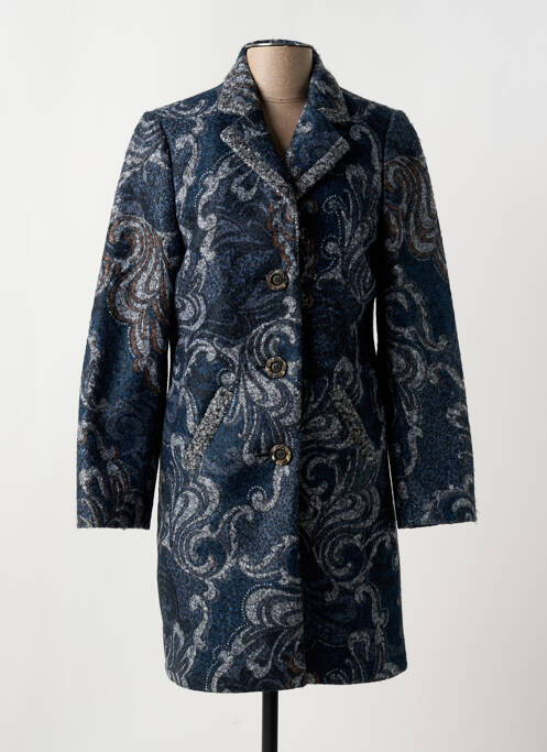 Palton lung albastru GUY DUBOUIS femeie