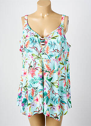 Top de baie verde ELOMI femeie