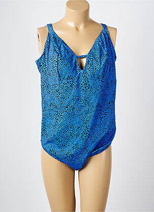 Costum de baie dintr-o singură piesă albastru ELOMI femeie