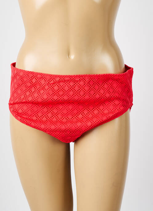 Chiloți de baie roșu ELOMI femeie