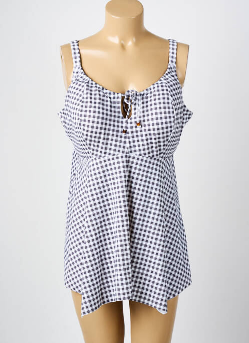 Top de baie maro ELOMI femeie