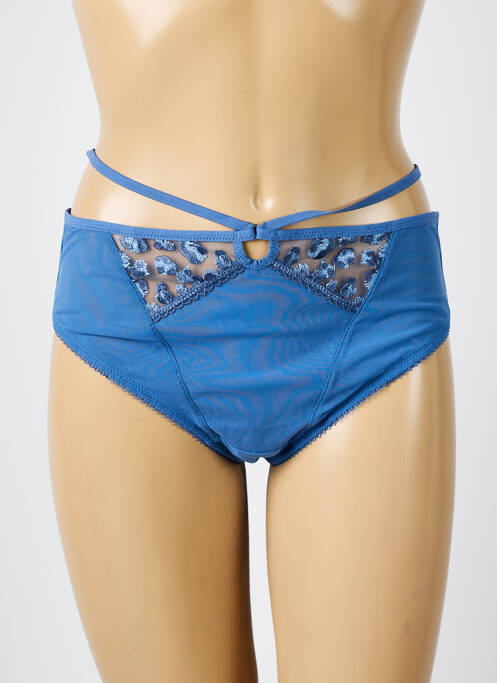 Chilot cu talie înaltă albastru ELOMI femeie