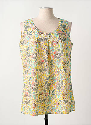 Top galben GUY DUBOUIS femeie