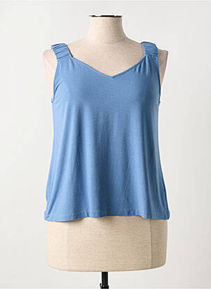 Top albastru GUITARE femeie