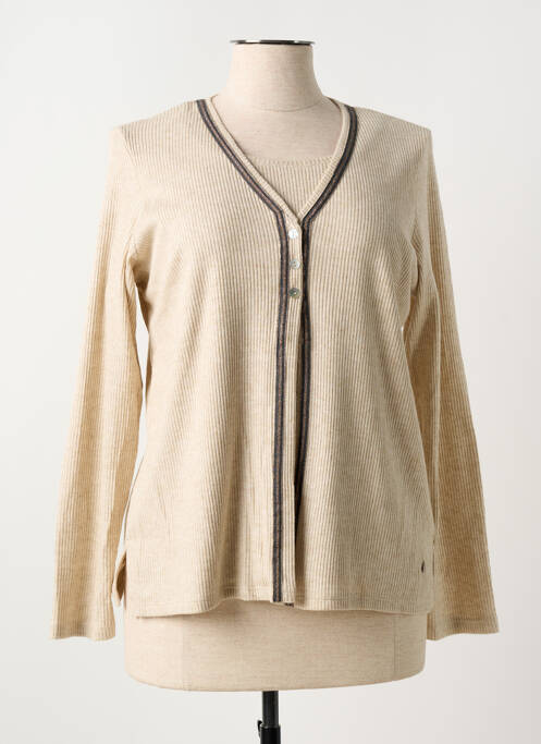 Twin-set bej CHATELET femeie