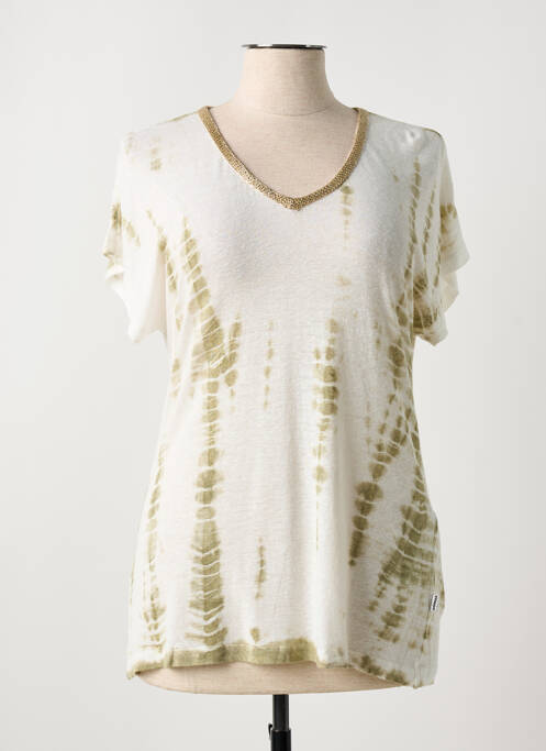 Top alb ANANKE femeie