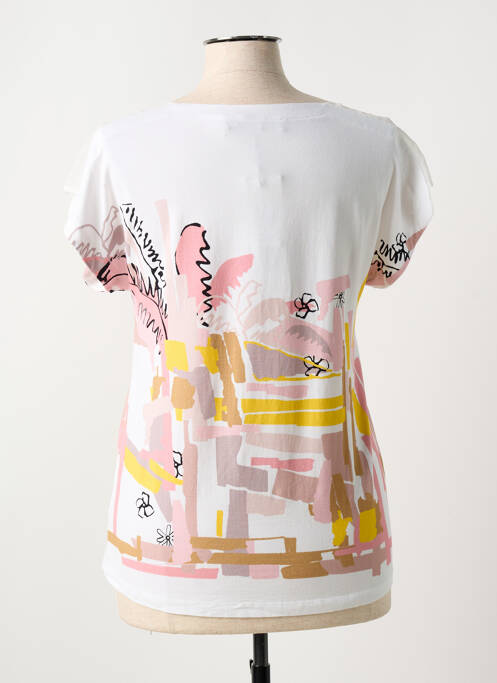 Top alb ANANKE femeie