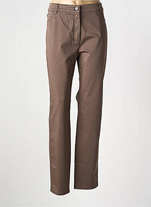 Pantalon slim maro OLSEN femeie