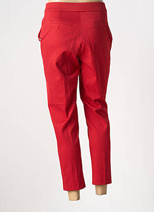 Pantalon 7/8 elasticitate mărime normală roșu MERI & ESCA femeie