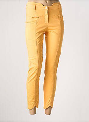 Pantalon 7/8 elasticitate mărime normală portocalie MERI & ESCA femeie