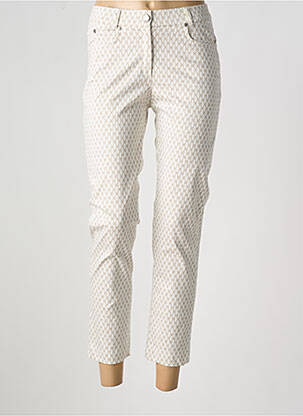 Pantalon 7/8 elasticitate mărime normală bej MERI & ESCA femeie