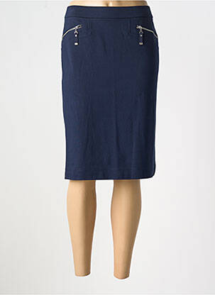 Fustă midi albastru OLSEN femeie