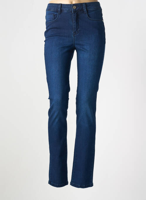 Blugi cu croială slim albastru GUY DUBOUIS femeie